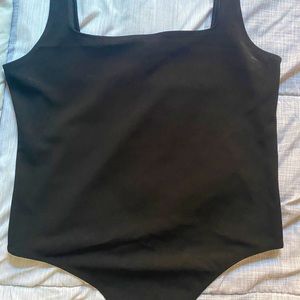 Black bodysuit tank top